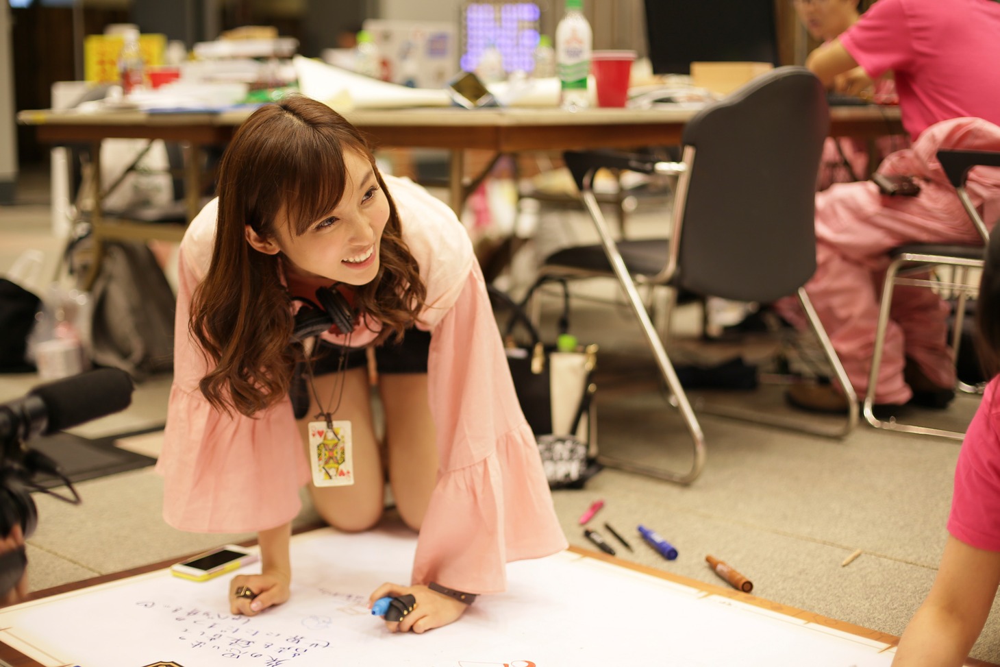 「メイキンクエスト」に参加する吉木りさ。(c)メ～テレ