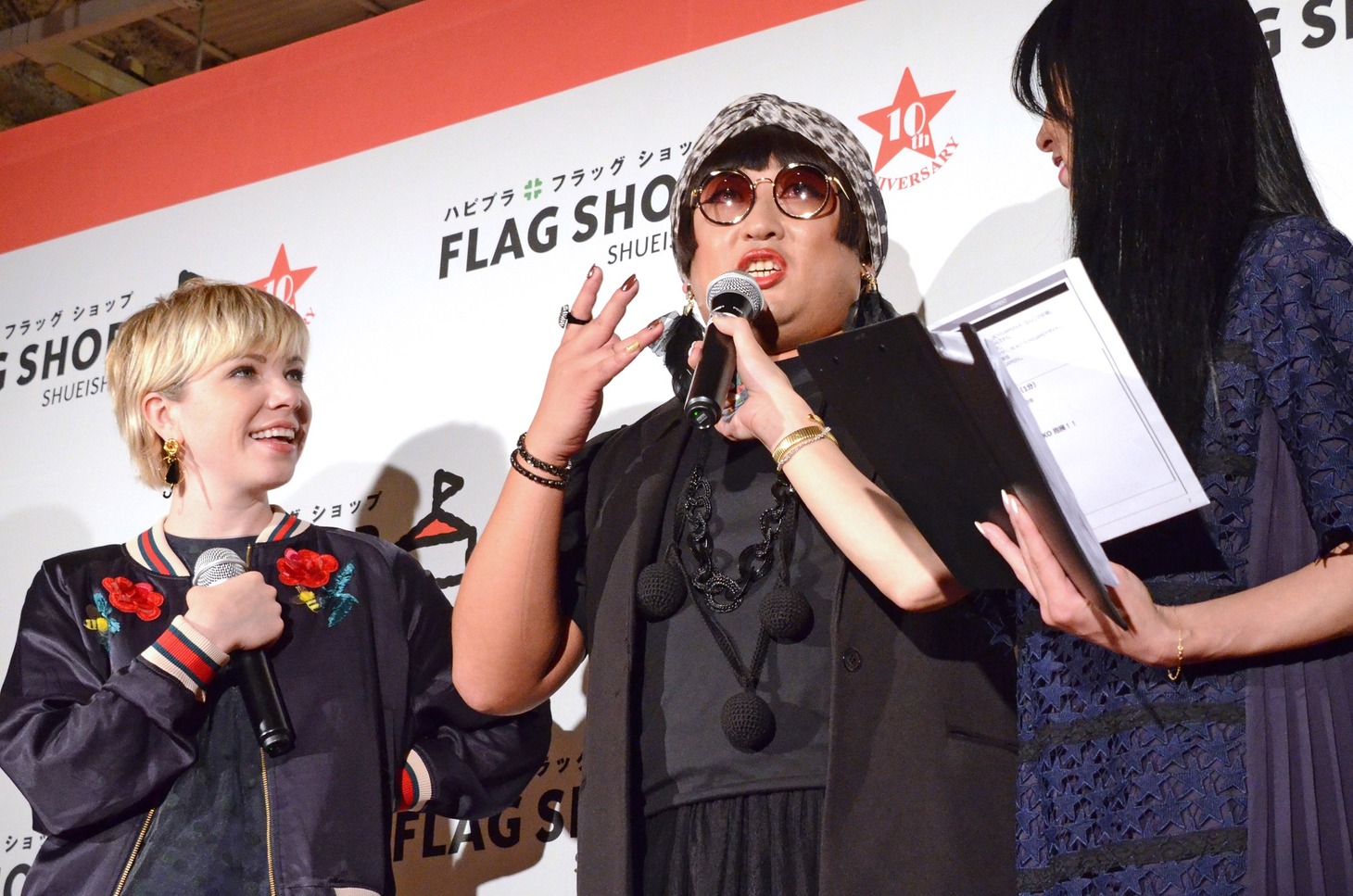 トークセッションの様子。