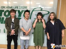 左からテンダラー白川、ランディーズ高井、海原やすよ ともこ。