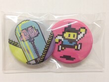 脳みそ夫 缶バッジ