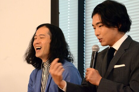 トークセッションの様子。