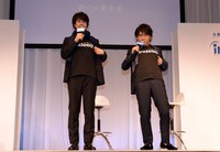 トーク中の様子。