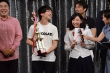 「あなたが選ぶ！お笑いハーベスト大賞2017」で優勝したパーパー。