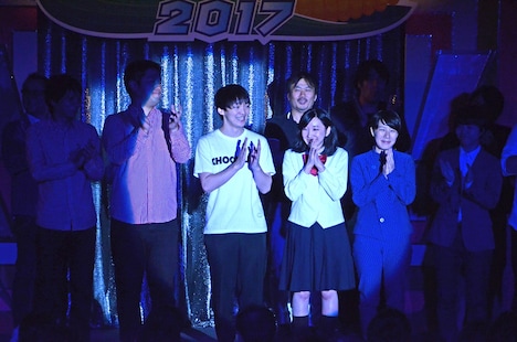 優勝が決定した瞬間のパーパー。