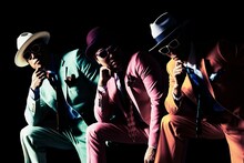 小籔千豊がプロデュースしたモデルユニット・Triple Cool。