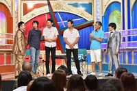 「笑の舞台に俳優参戦!!真剣ネタ対決！笑×演」のワンシーン。(c)テレビ朝日