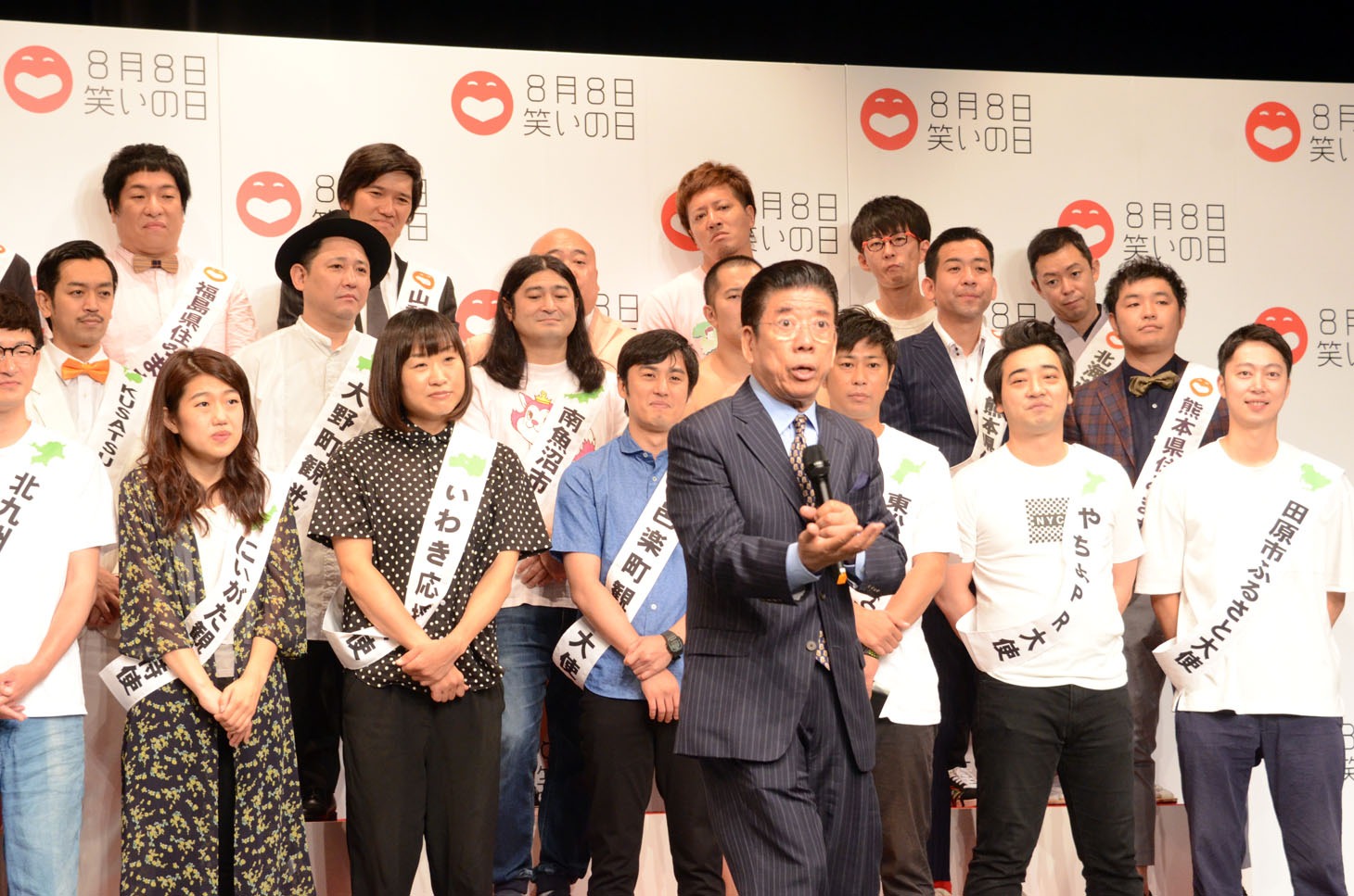 熱く語る西川きよし。