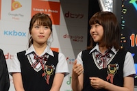 左から渋谷凪咲、加藤夕夏。