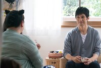 新CM撮影中の様子。