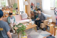 新CM撮影中の様子。