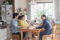 新CM撮影中の様子。