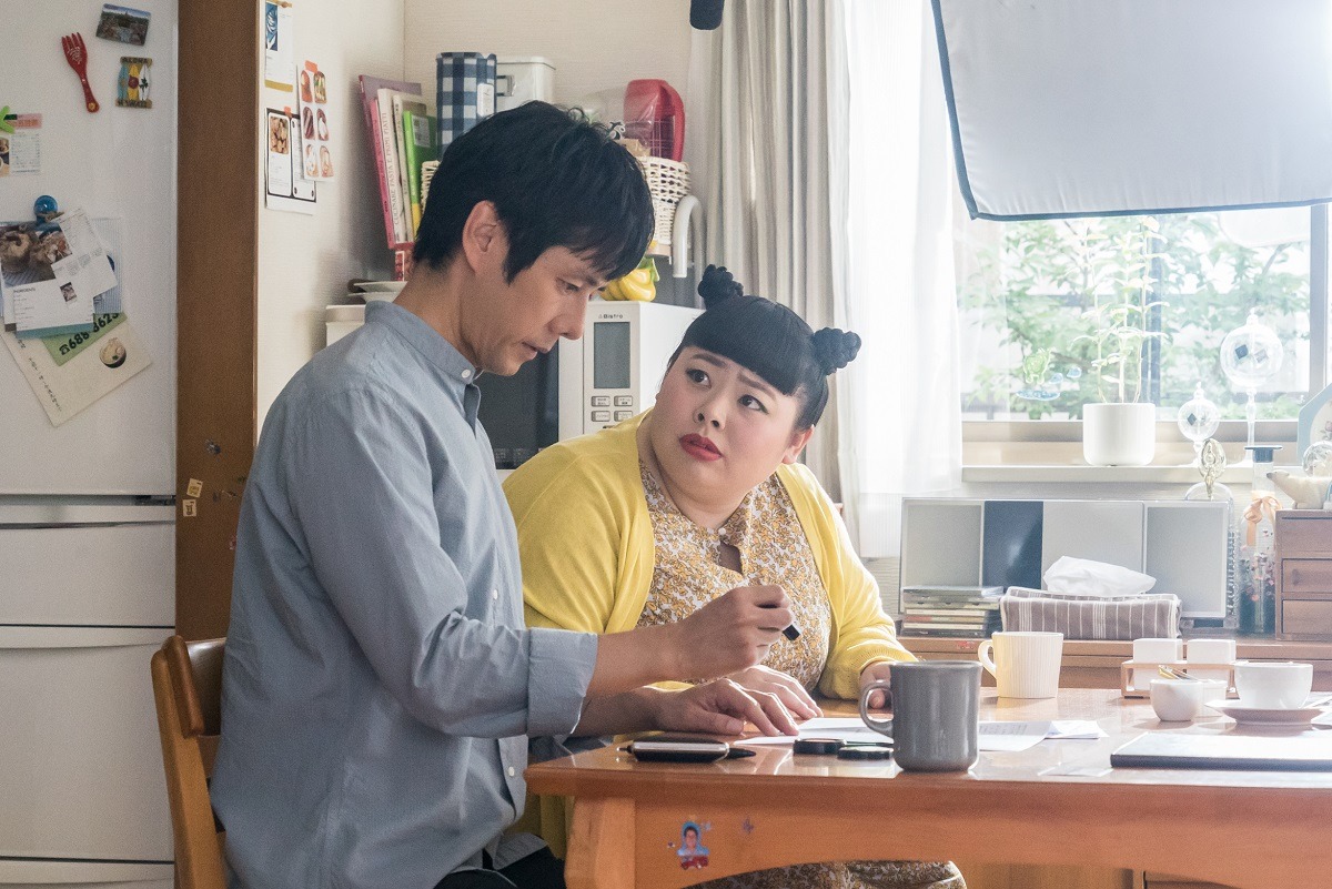 新CM撮影中の様子。
