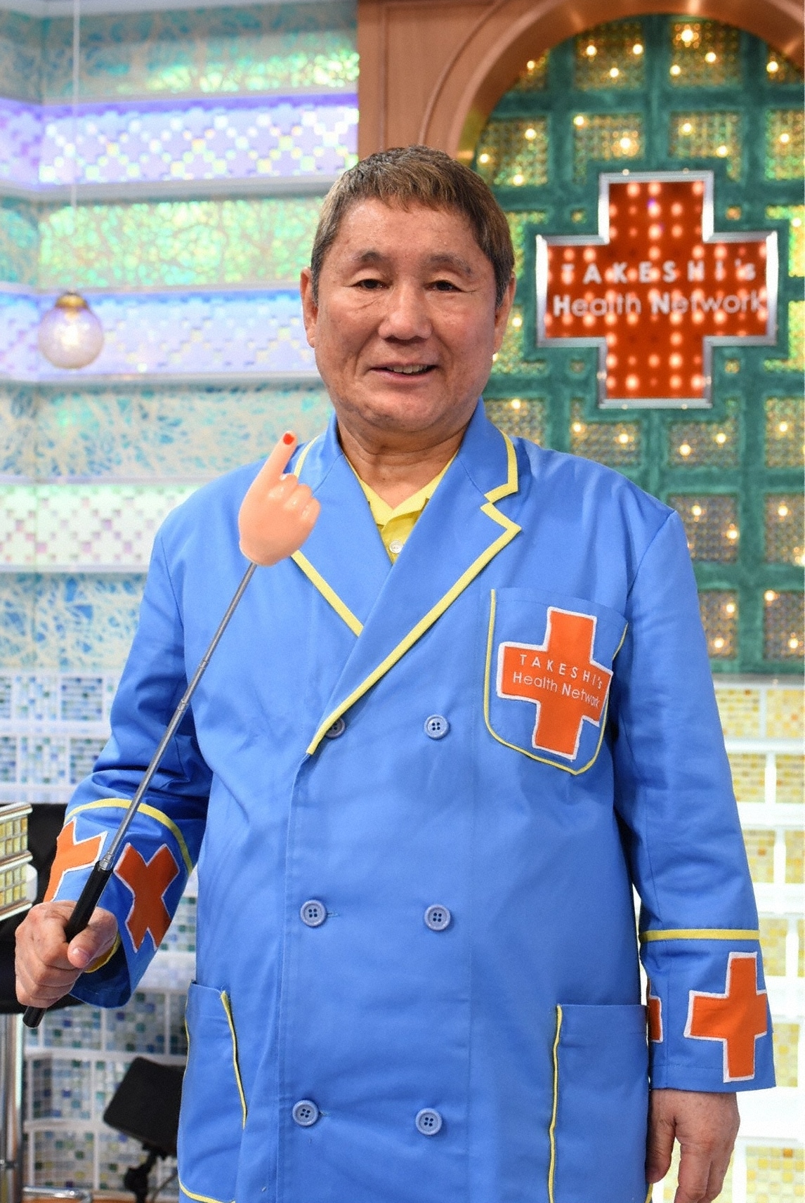 「名医とつながる！たけしの家庭の医学」MCのビートたけし。(c)ABC