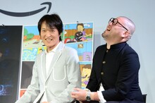 左から千原ジュニア、野性爆弾くっきー。