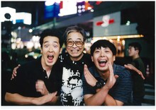 テツandトモと立川談志（中央）。（写真：ムトー清次）