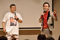 （左から）ダイノジ大地、上杉周大。