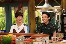 （左から）水川あさみ、永野芽郁。(c)関西テレビ