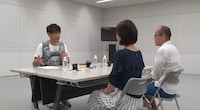 古坂大魔王と釈由美子＆山西惇コンビ。(c)テレビ朝日