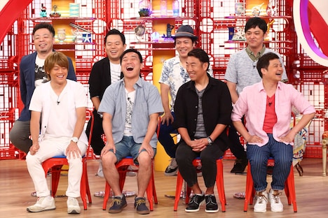 「マルコポロリ！」に出演する芸人リポーターたち。(c)関西テレビ