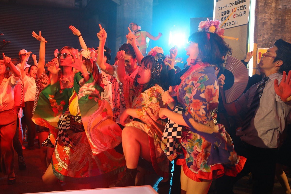 「TENGA NIGHT CHARGE」WebCMの撮影時。