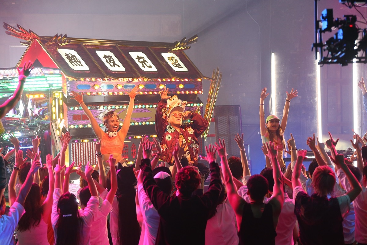 「TENGA NIGHT CHARGE」WebCMの撮影時。