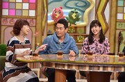 左からなるみ、ココリコ遠藤、藤田ニコル。(c)読売テレビ