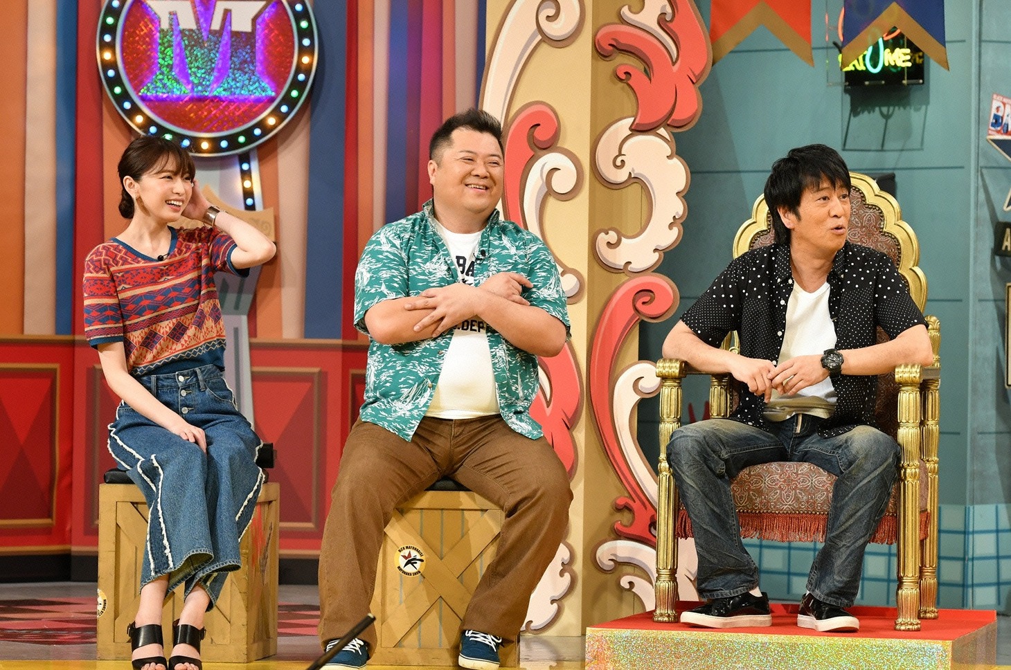 「マヨなか笑人」のワンシーン。(c)読売テレビ