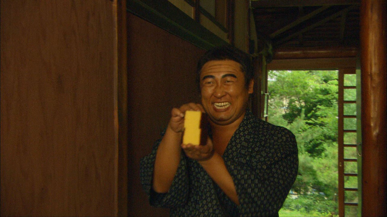 西郷隆盛に扮したロバート秋山。(c)日本テレビ