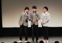 プリマ旦那とコーンスターチ岡下（右）による岡マ旦那。