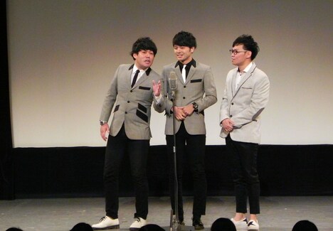 プリマ旦那とコーンスターチ岡下（右）による岡マ旦那。