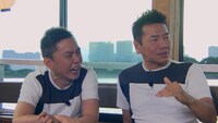 （左から）爆笑問題・太田、くりぃむしちゅー上田。(c)中京テレビ