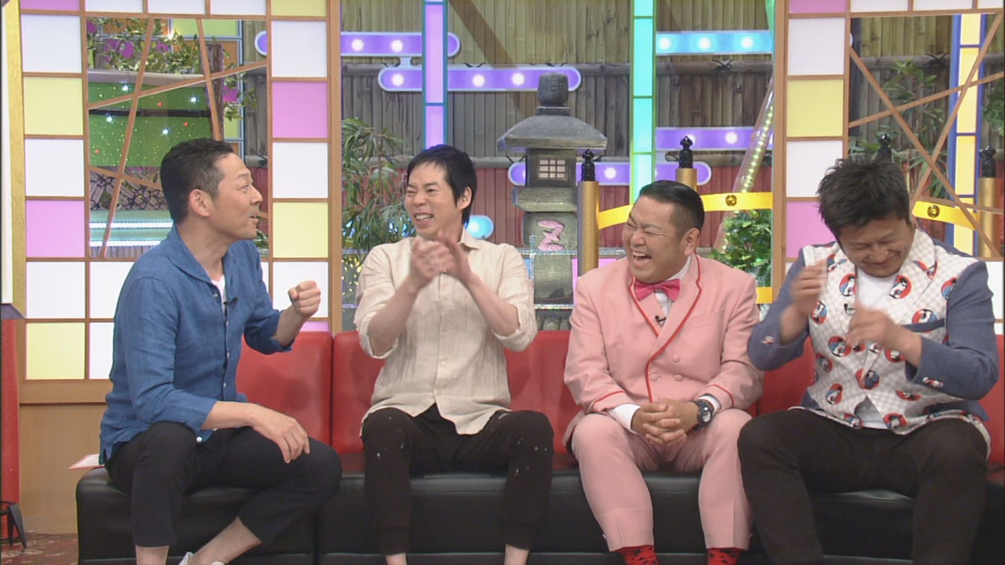 （左から）東野幸治、今田耕司、ダイノジ。(c)CBC