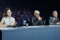 新CM「オーディション番組」編の撮影中の様子。