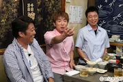 「ダウンタウンなう」の「本音でハシゴ酒」コーナーに出演する、よゐこと坂上忍(左)。