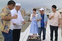 「志村けん聞録～初夏の鎌倉 元気が出るふれあい旅～」のワンシーン。(c)テレビ朝日