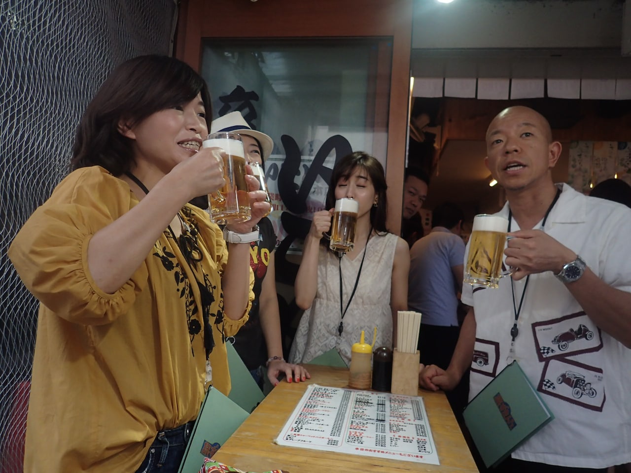 大久保佳代子、椿鬼奴、バイきんぐ小峠ら赤羽ではしご酒