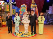 左から弦哲也、伍代夏子、瀬川瑛子、増位山太志郎、椎名佐千子。