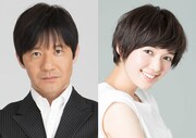「全国小学生No.1超頭脳決定戦！」MCの（左から）内村光良、佐藤栞里。
