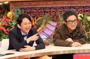 「有吉弘行のダレトク!?」に出演する、（左から）有吉弘行、コロッケ。(c)関西テレビ