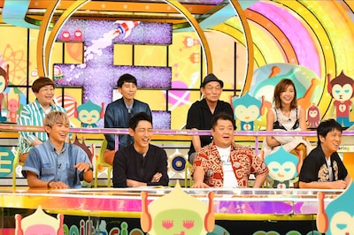 「ニンゲン観察バラエティ モニタリング」のスタジオの様子。(c)TBS