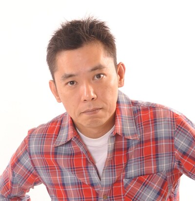 「太田光の正義か悪か!?」に出演する、爆笑問題・太田。