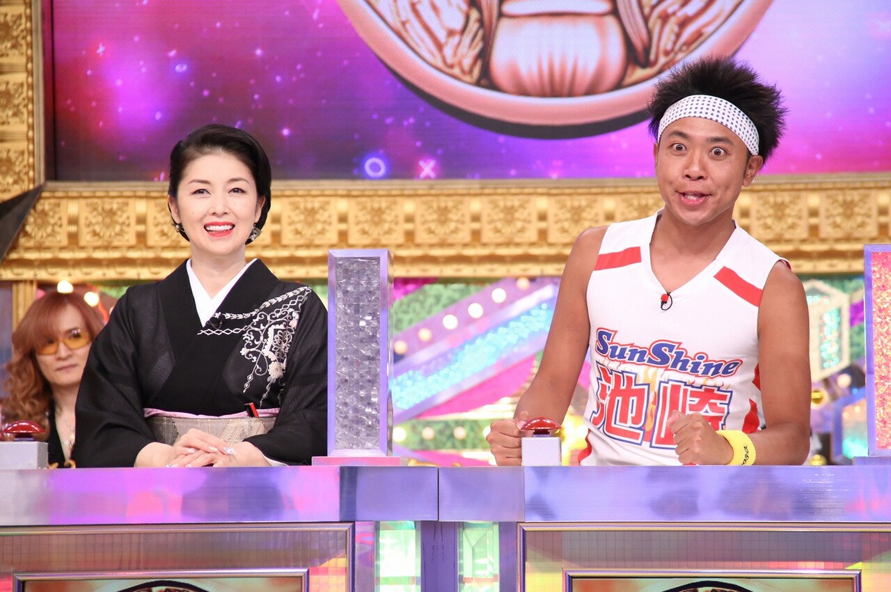 藤あや子がサンシャイン池崎を挑発、「イエーイ！」の言い合いに