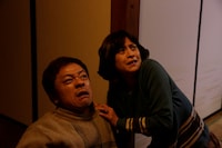 映画「デメキン」より、水玉れっぷう隊ケンの出演シーン。