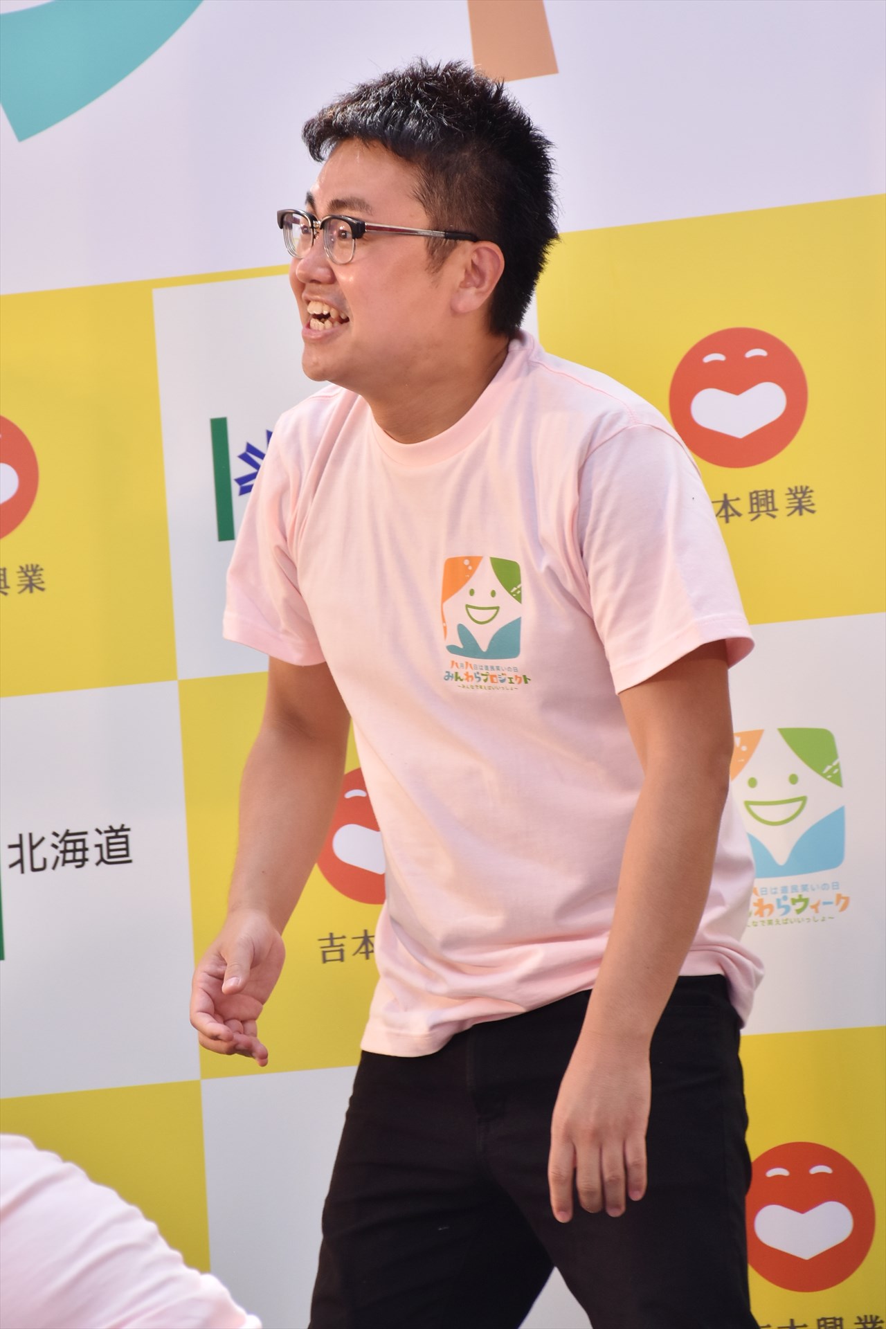 玉入れに臨んだあとの銀シャリ橋本
