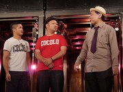 左からこゝろ、鈴木おさむ。(c)BSフジ