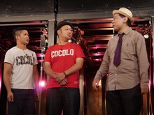 左からこゝろ、鈴木おさむ。(c)BSフジ