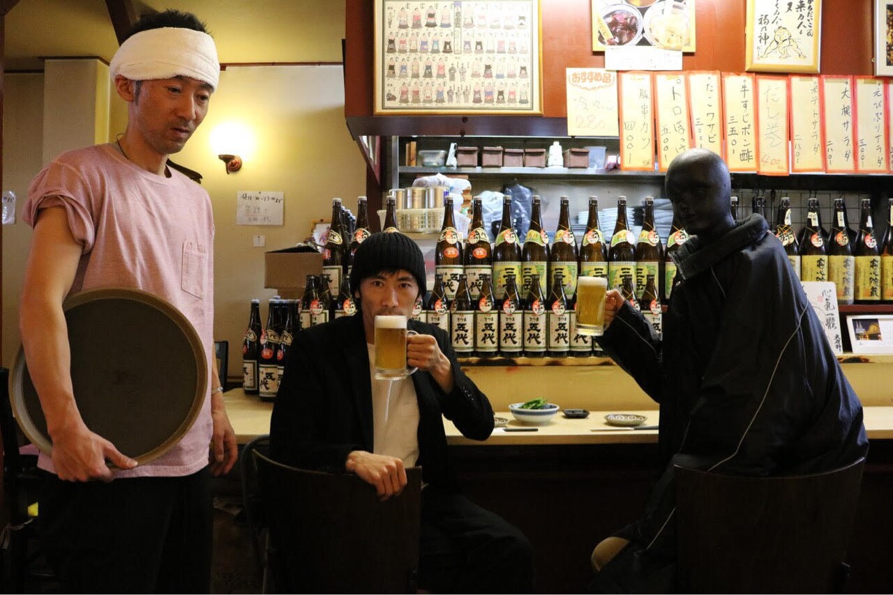 チョップリン、ダブルブッキング川元と昼間に居酒屋トーク「ぜひ記憶なくして」