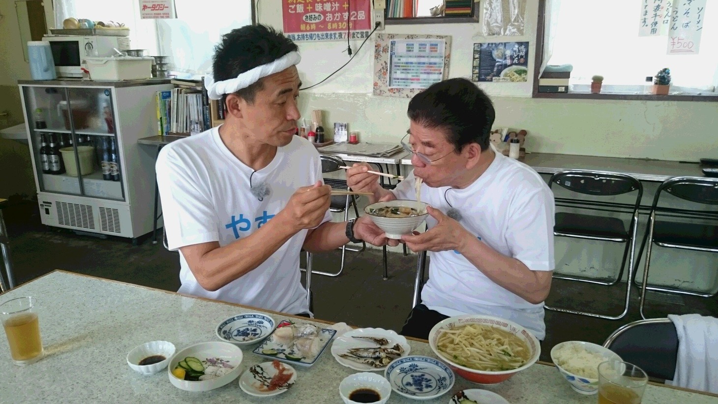 「やすしきよしの夏休み'17 わがまま爆笑珍道中！」のワンシーン。(c)関西テレビ