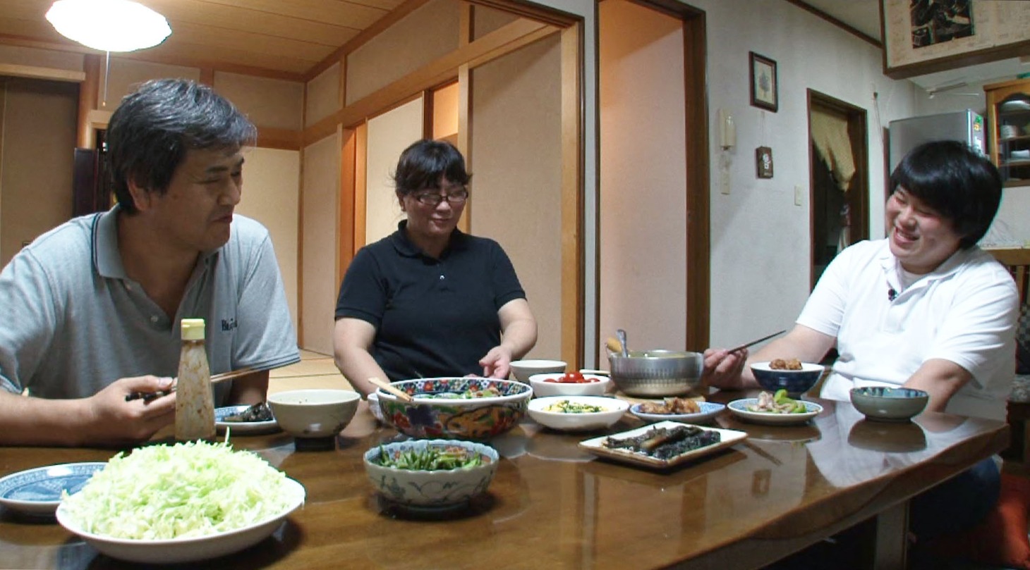 8月15日（火）に紹介される樋口ADの里帰りの様子。