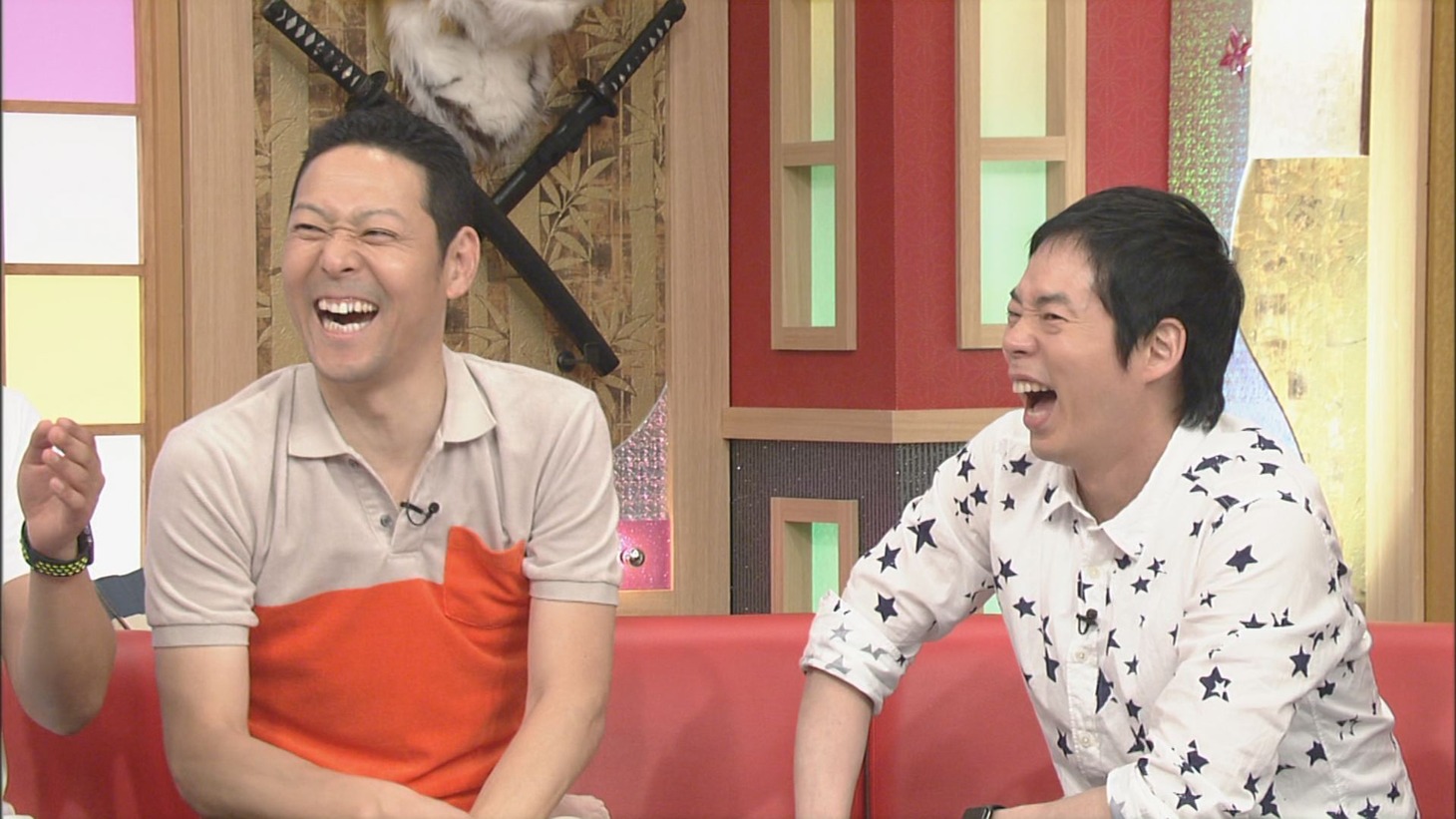 （左から）東野幸治、今田耕司。(c)CBC